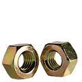 Newport Fasteners Heavy Hex Nut, 1/2"-13, Steel, Grade A, Zinc Yellow, 31/64 in Ht, 100 PK 578506-PR-100